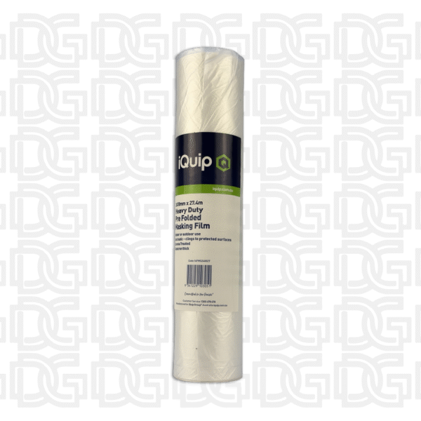 iQuip Prefolded Plastic Masking Film 1810mm X 27M