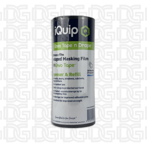 iQuip Pretaped Masking Film Refill 1800mm X 33M