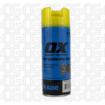OX Trade Fluro Yellow Spot Marking Paint, 12pk