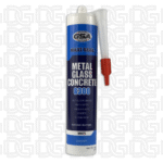 GSA S300 METAL, GLASS, CONCRETE SILICONE BLACK