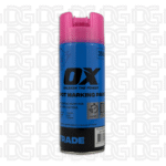 OX Trade Fluro Pink Spot Marking Paint, 12pk