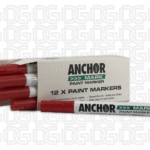 ANCHOR PAINT MARKER RED