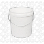 PHOENIX 10LT WHITE PLASTIC BUCKET/LID