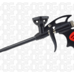 Professional PU Foam Gun - Teflon Coated for Extended Use Copper Trigger Nikel Coated - Stainless Nozzle