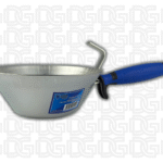 Plasterers Scoop - 180mm Galvanised Bowl Soft Grip Handle with Finger Guard - Hanging Hook