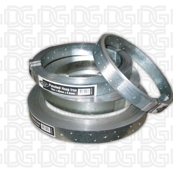 Hoop Iron Punched - 30M x 30mm x 1.0mm