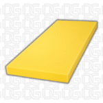Spare Large Foam Piece - Mild Soft 28.80 Grade (Yellow) 318 x 167 x 26 mm (28.80)