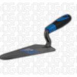 Gauging Trowel - 7 / 178mm with Swan Neck *NEW & IMPROVED Soft Feel Grip - Drop Forged - Carbon Steel Blade