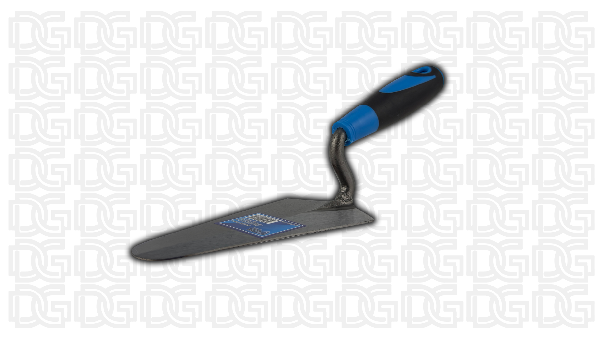 ppooeqoewq9313123 Gauging Trowel - 7 / 178mm with Swan Neck *NEW & IMPROVED Soft Feel Grip - Drop Forged - Carbon Steel Blade - Image 1