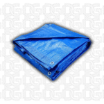 Tarpaulin Blue 80gsm Square 420cm x 420cm