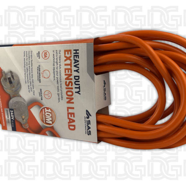 Extension Lead Heavy Duty 10 Amp Orange 10m