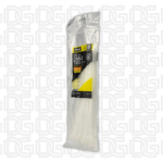 Cable Ties Black & Clear Assorted In Carton Extra Wide Heavy Duty 600mm x 12mm 10pc